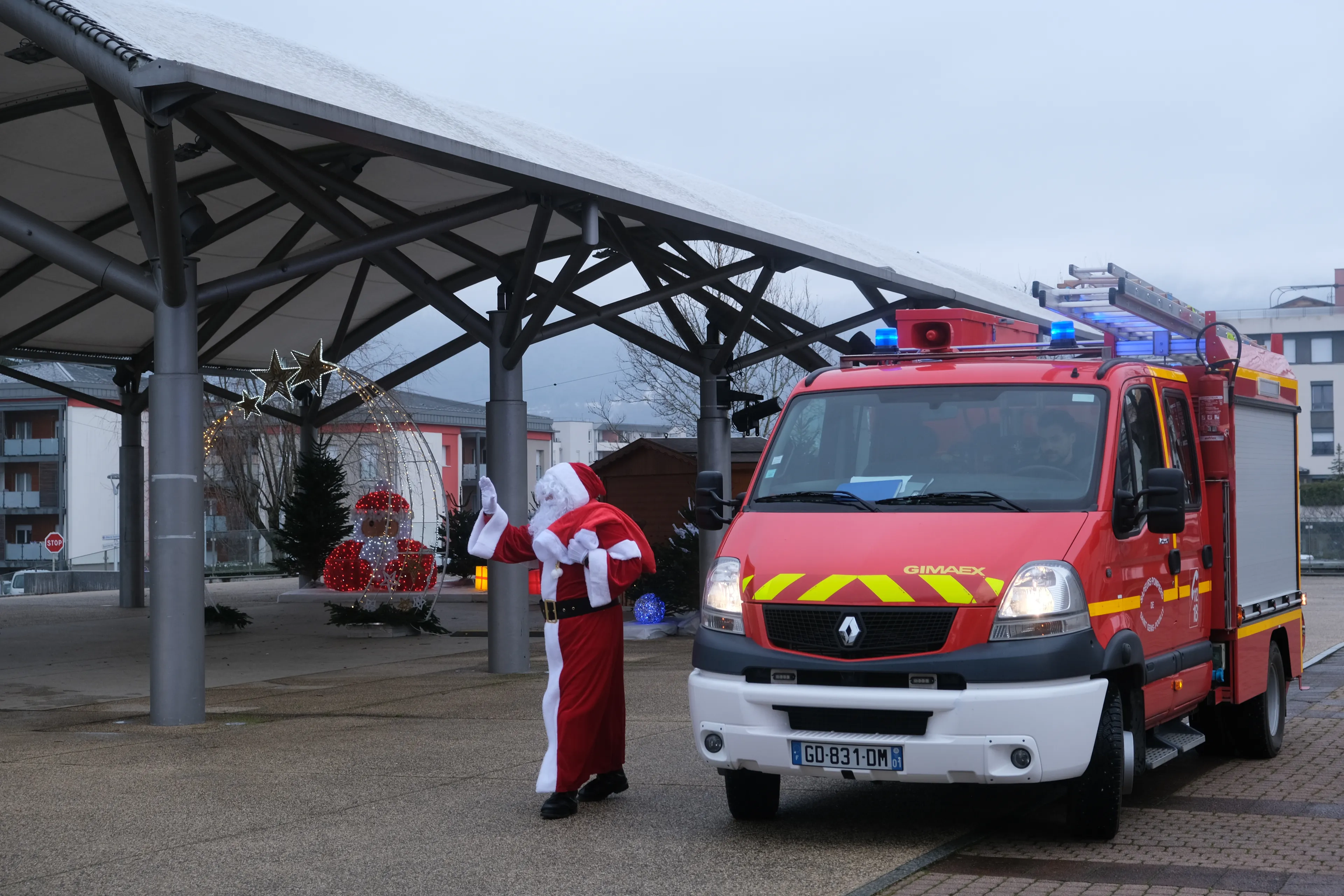 Visite du père noël