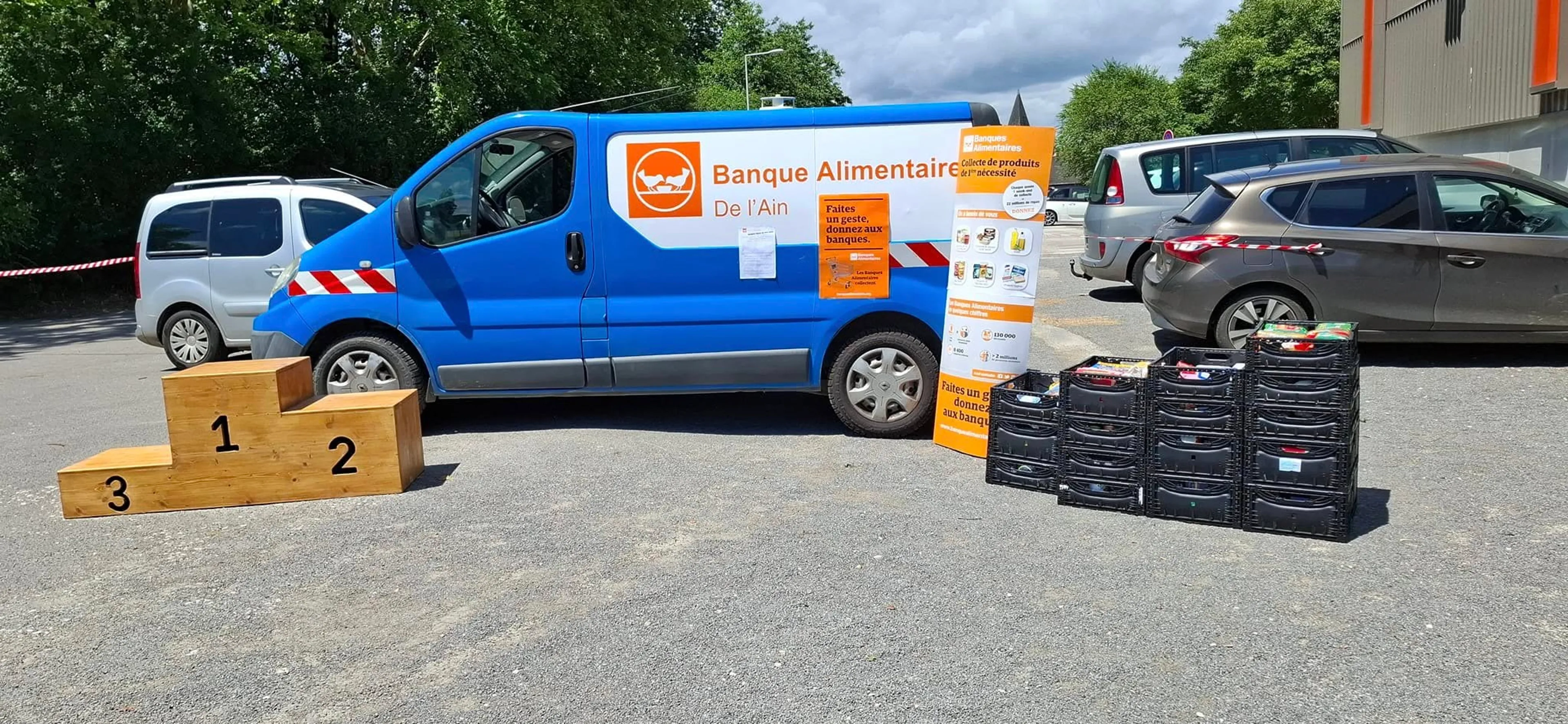 Collecte annuelle de la Banque Alimentaire de l'Ain 