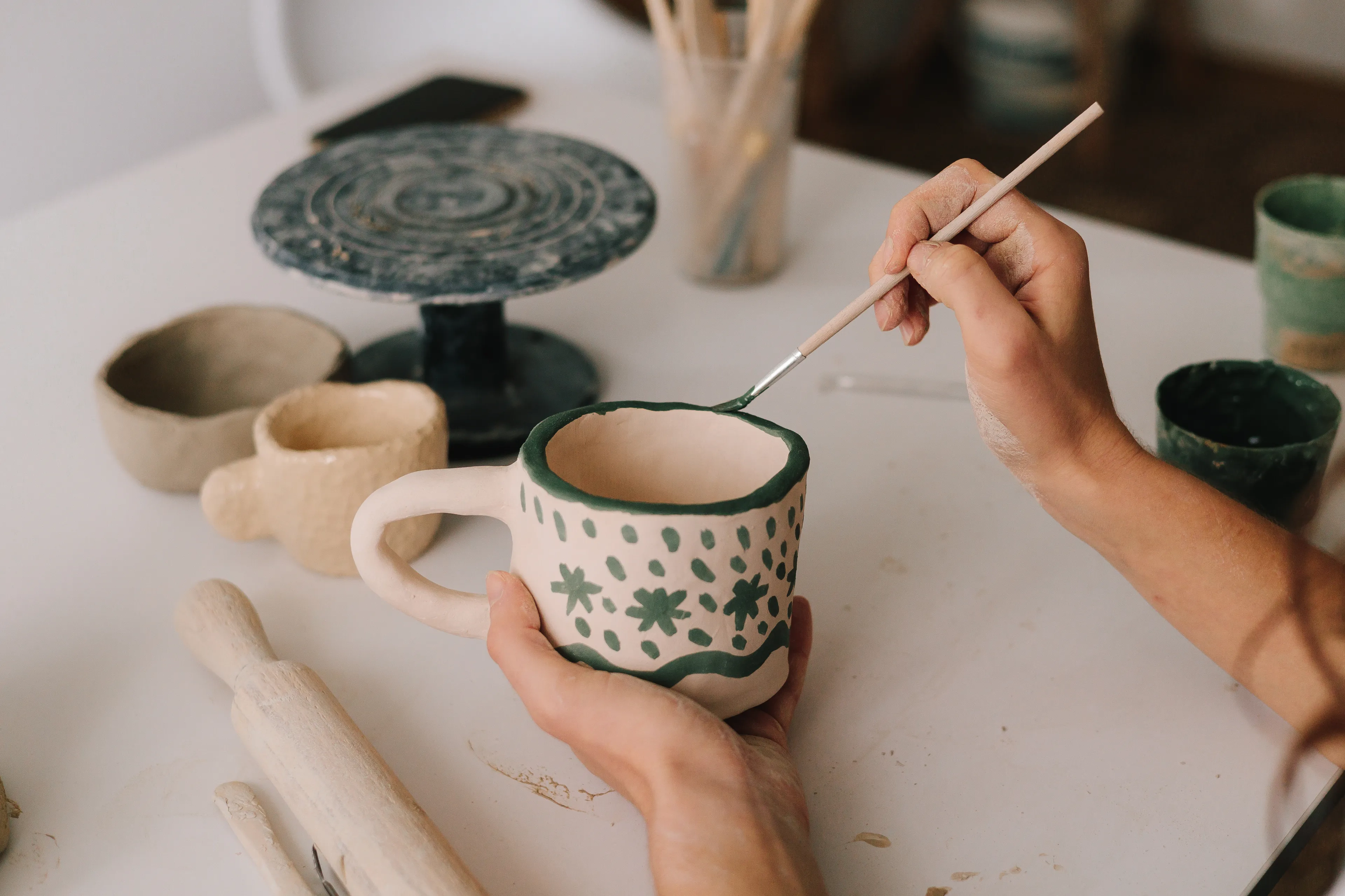 Ateliers Créatifs, Création de bracelets en micro-macramé 