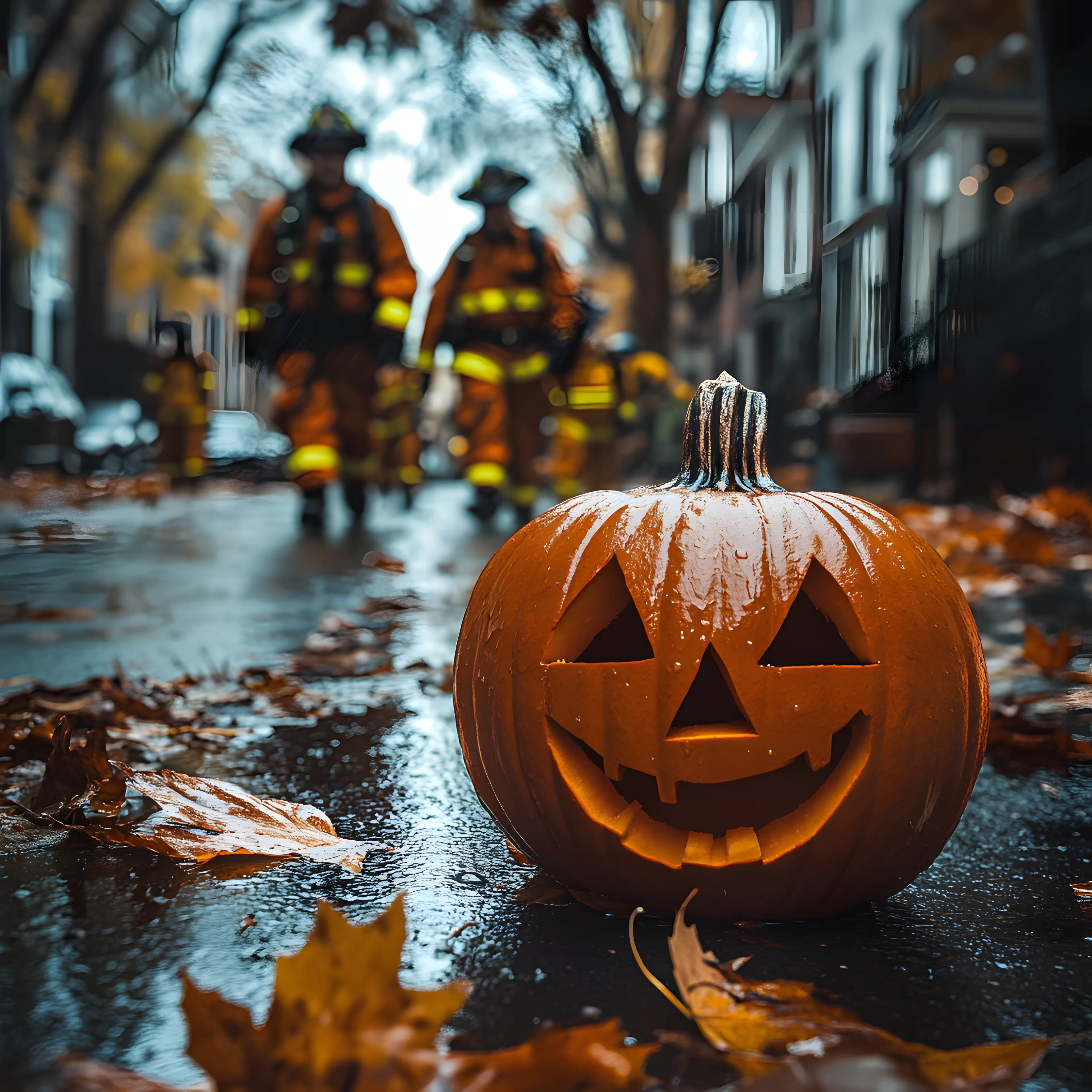 Halloween Les Pompiers Hantés