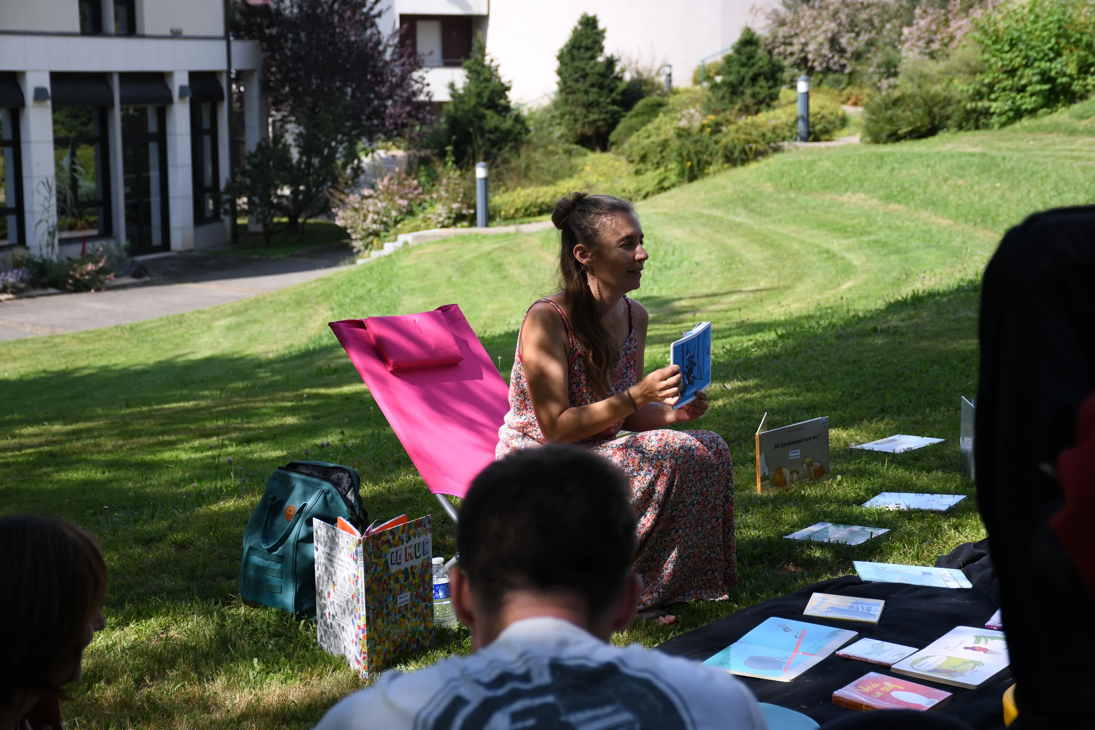 Lecture en Plein Air par les bibliothécaires