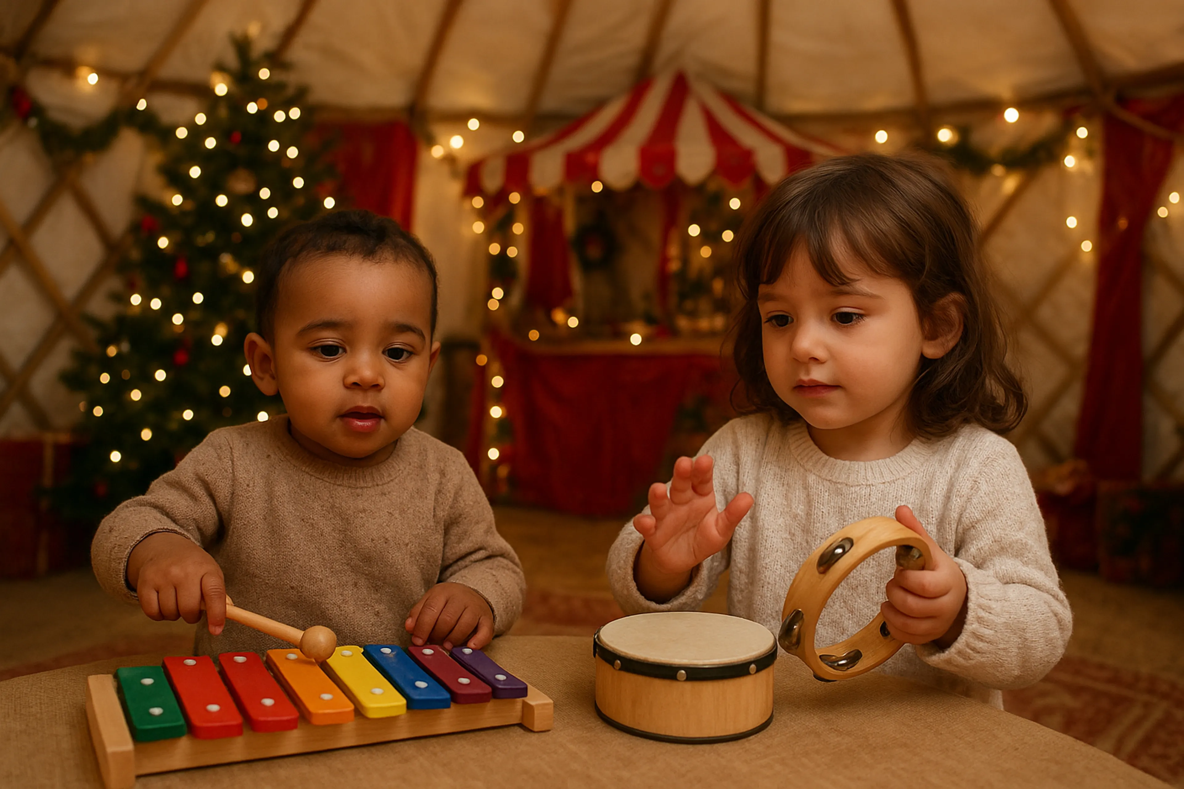 Atelier d’éveil musical spécial Noël