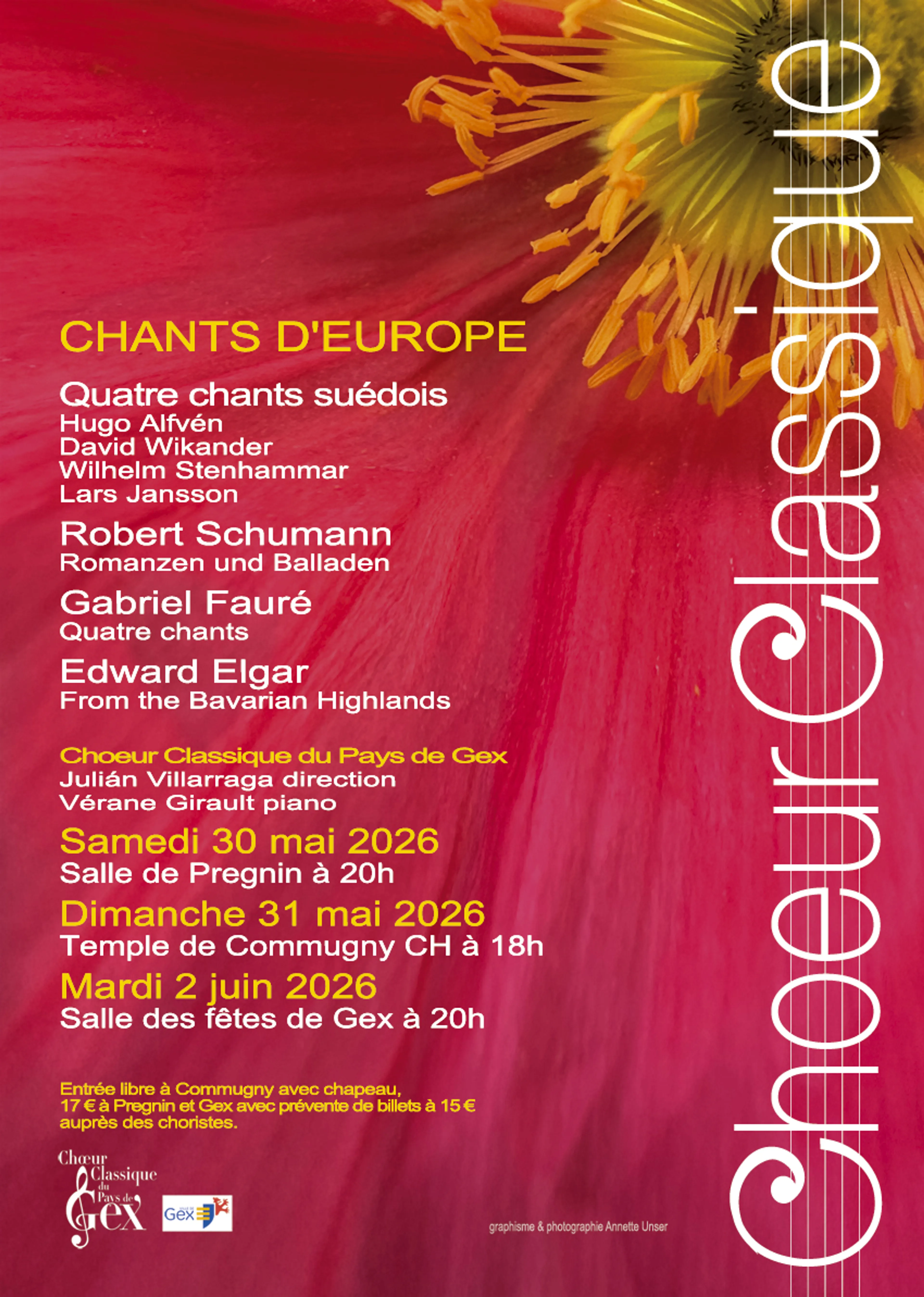 Concert du Choeur Classique du Pays de Gex