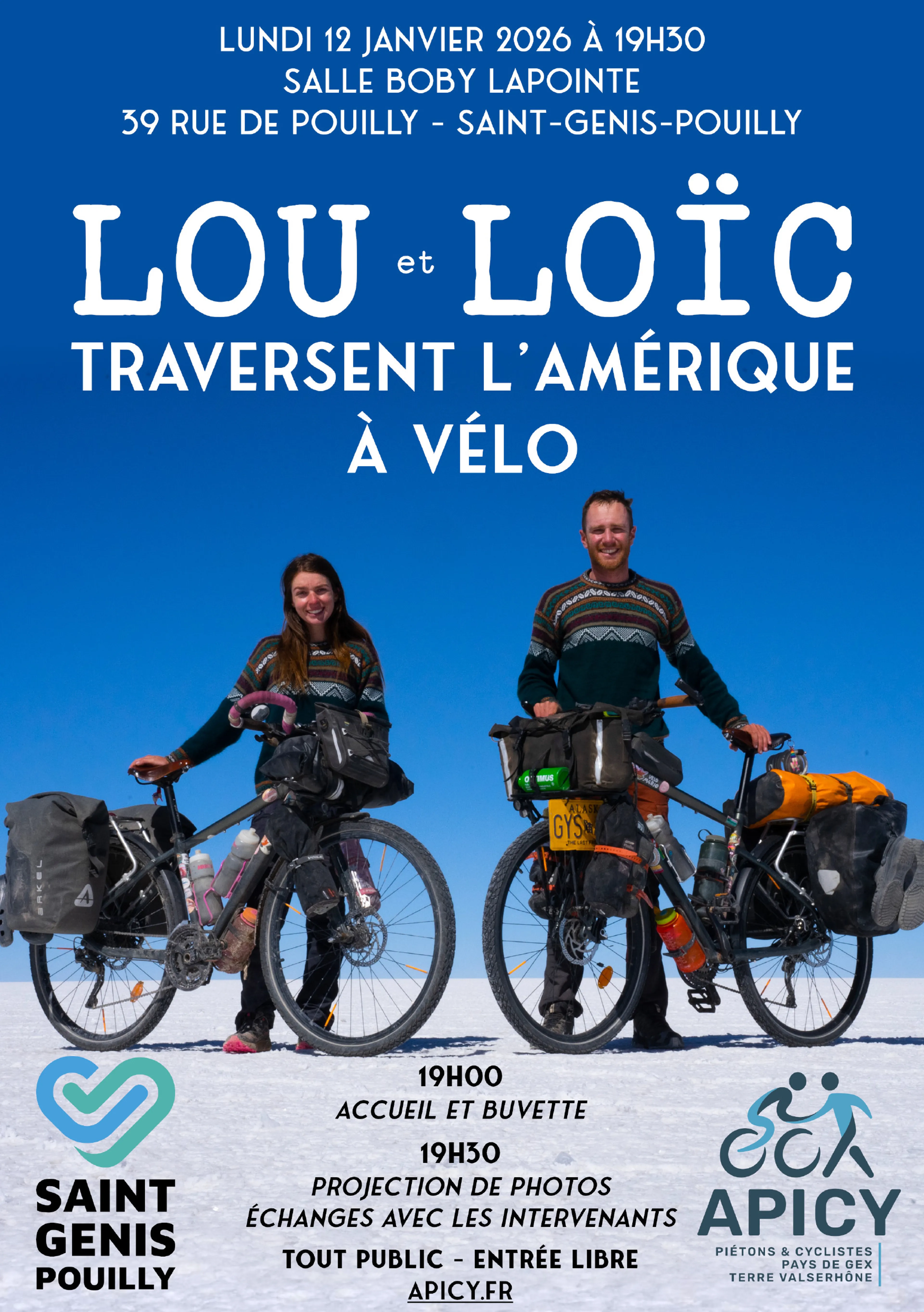 Lou et Loïc traversent l'Amérique à vélo