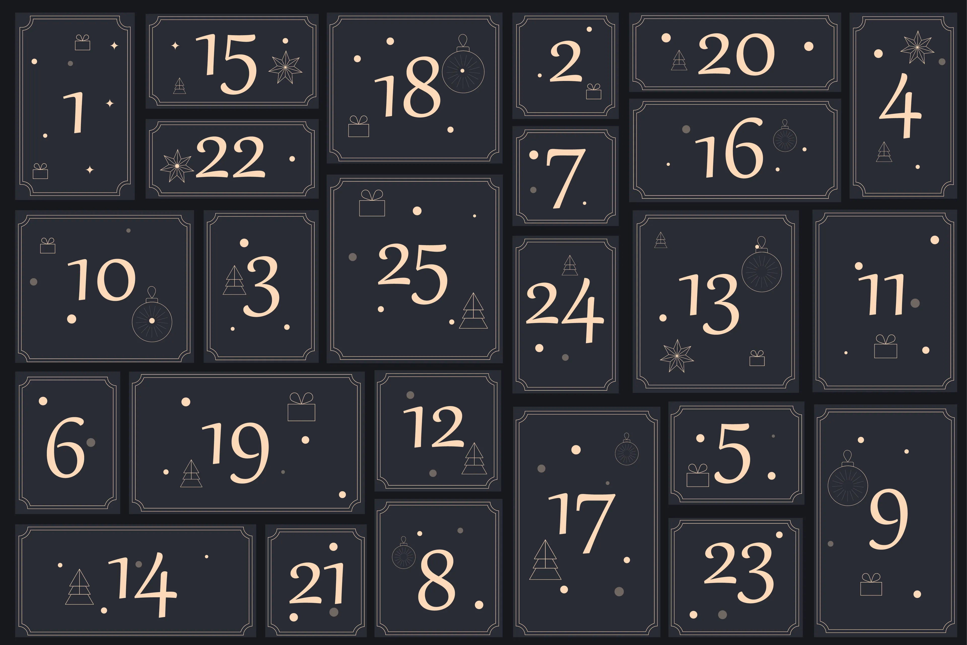 Calendrier de l'Avent 2025